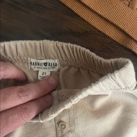 Rabbit and Bear Tan Jogger set - Picture 6 of 6
